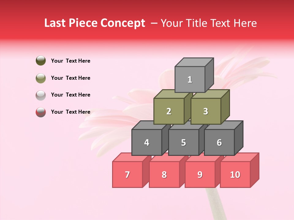 Pink Bloom Blossom PowerPoint Template