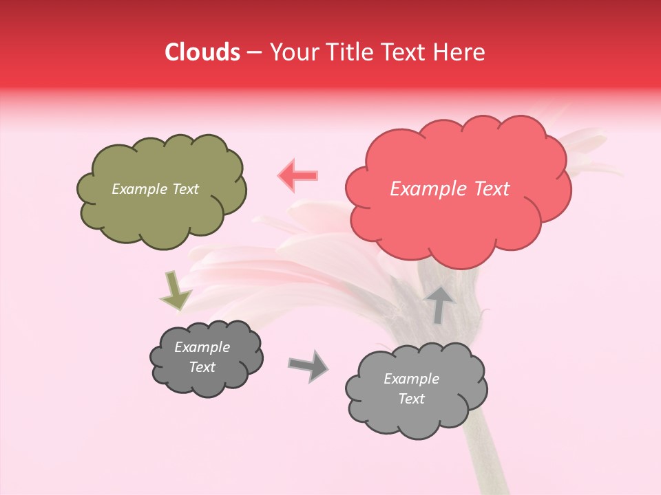 Pink Bloom Blossom PowerPoint Template