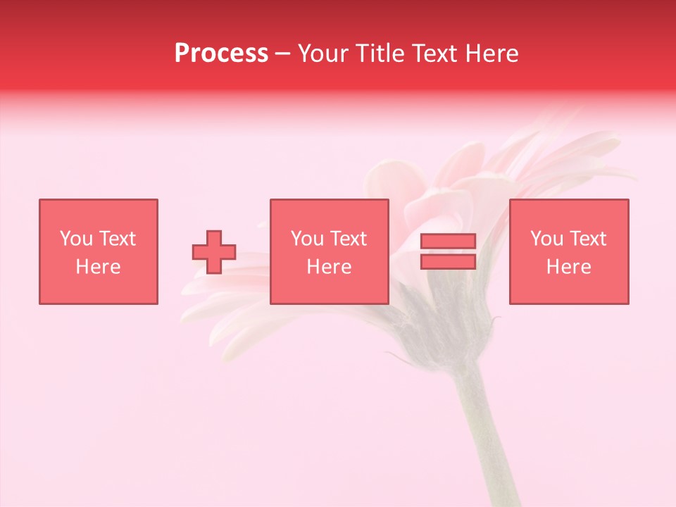 Pink Bloom Blossom PowerPoint Template