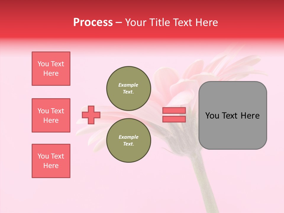 Pink Bloom Blossom PowerPoint Template
