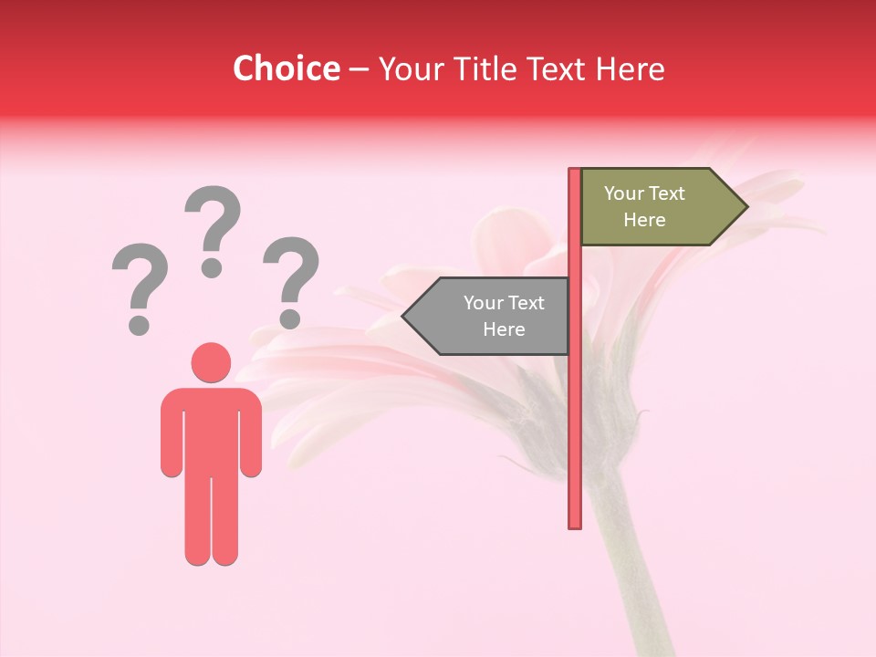 Pink Bloom Blossom PowerPoint Template