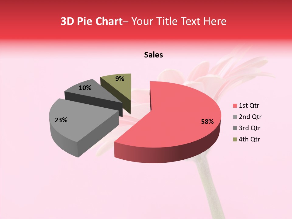 Pink Bloom Blossom PowerPoint Template