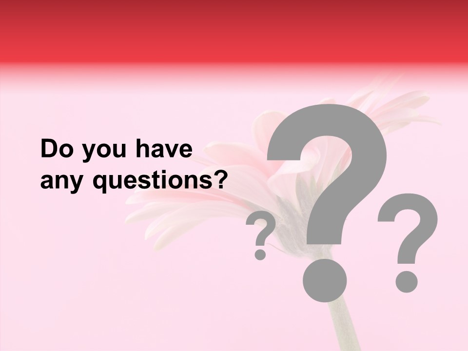 Pink Bloom Blossom PowerPoint Template