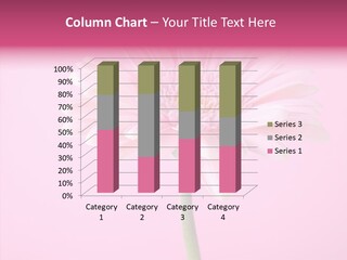 Isolated Circle Bloom PowerPoint Template
