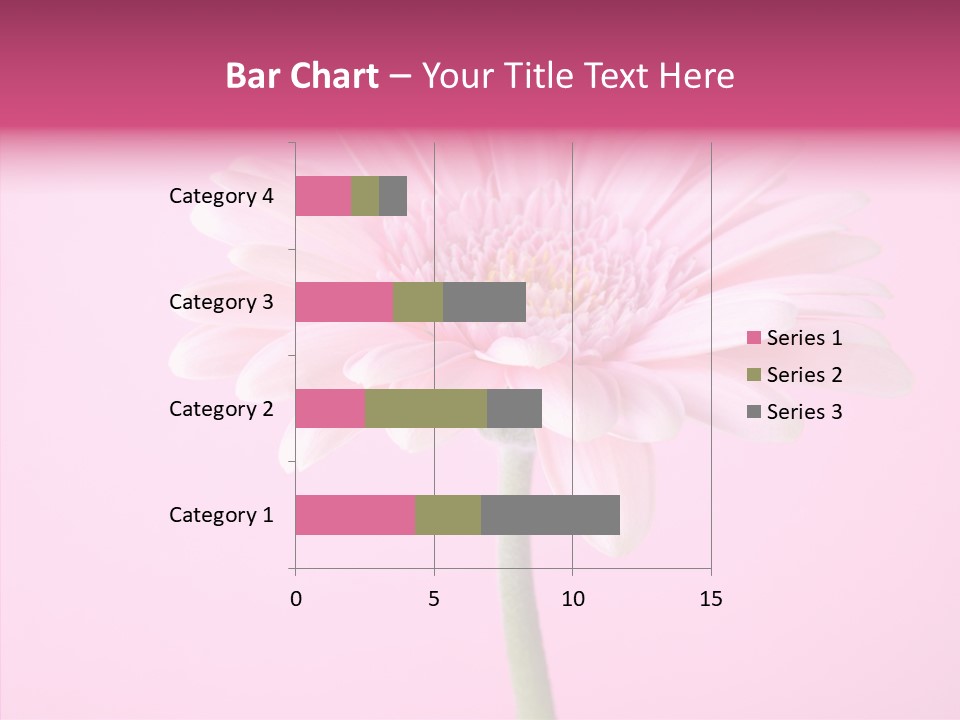 Isolated Circle Bloom PowerPoint Template