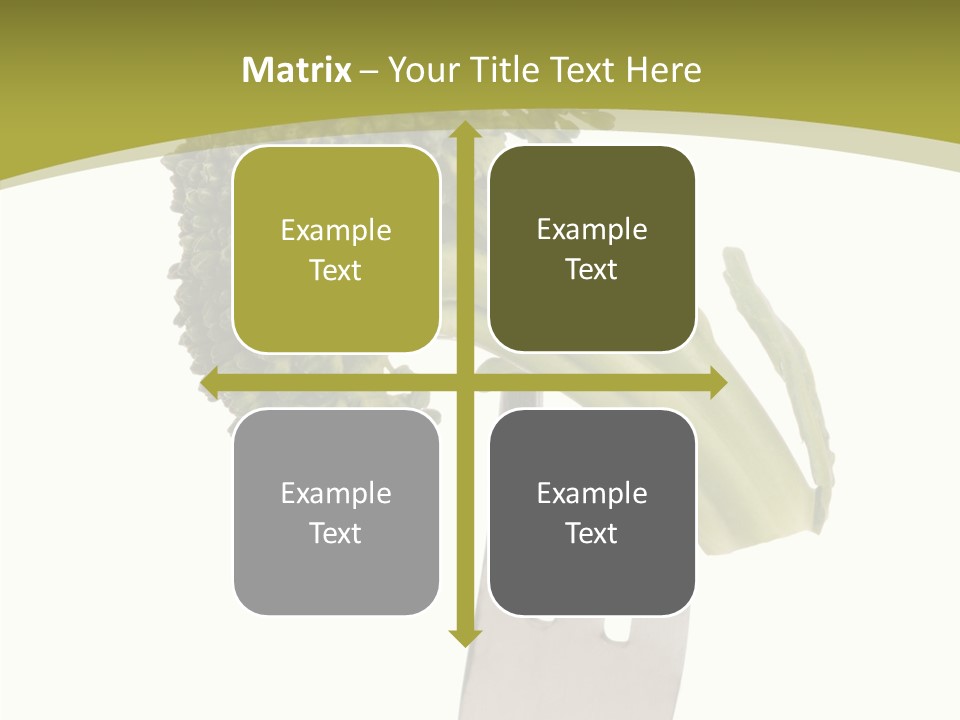 Healthy Green Food PowerPoint Template