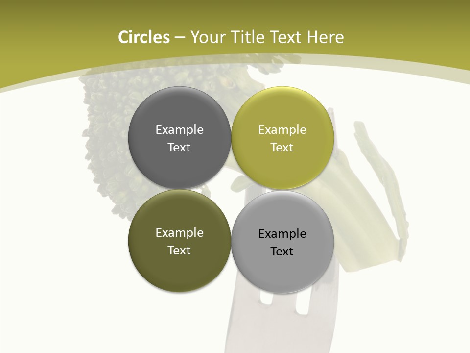 Healthy Green Food PowerPoint Template