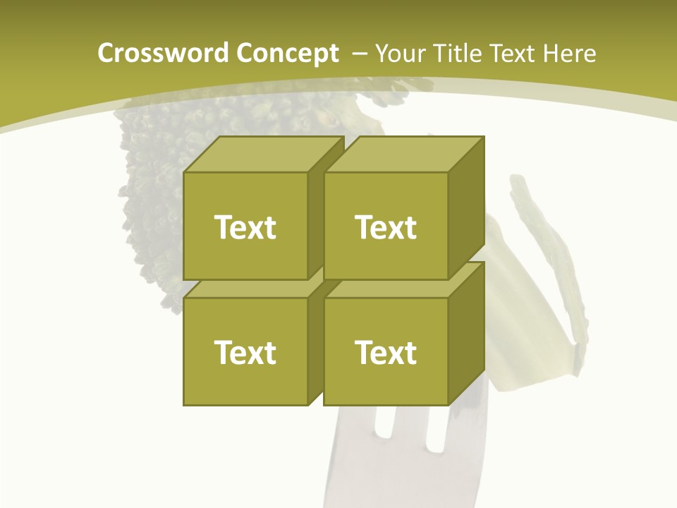Healthy Green Food PowerPoint Template