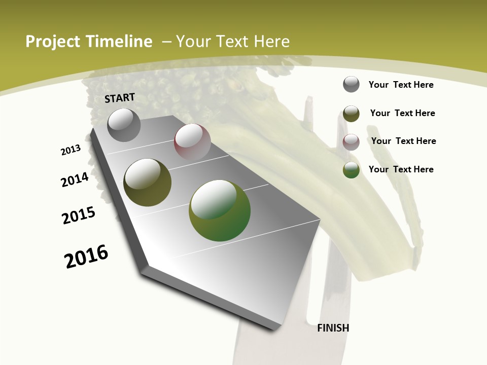 Healthy Green Food PowerPoint Template