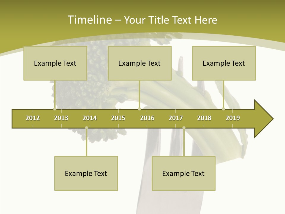 Healthy Green Food PowerPoint Template