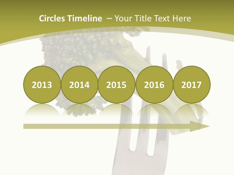 Healthy Green Food PowerPoint Template