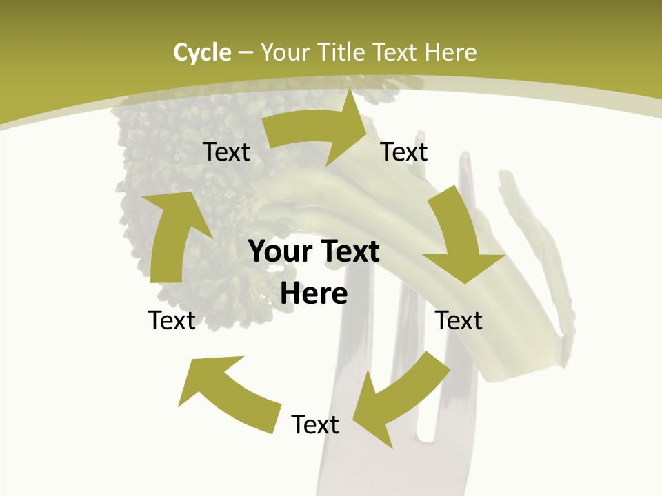 Healthy Green Food PowerPoint Template