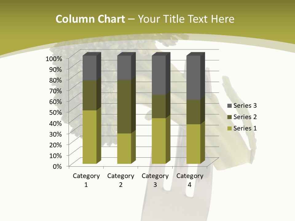 Healthy Green Food PowerPoint Template