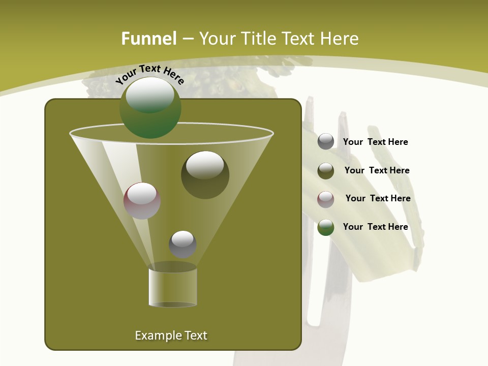 Healthy Green Food PowerPoint Template