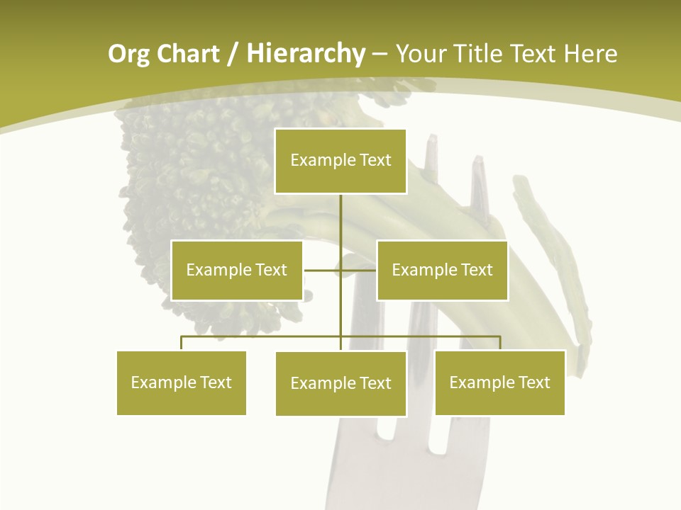 Healthy Green Food PowerPoint Template