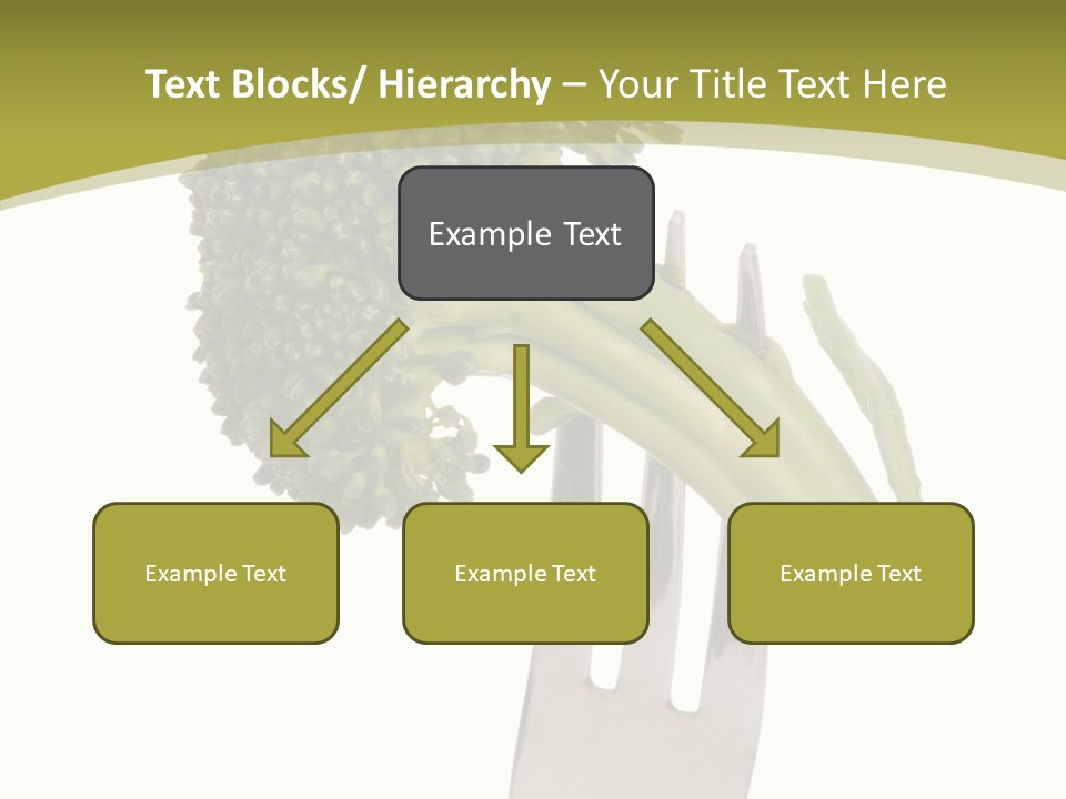 Healthy Green Food PowerPoint Template