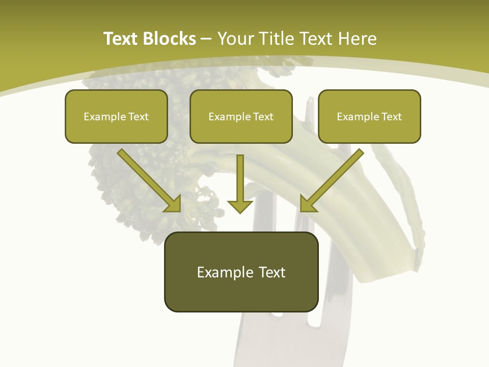 Healthy Green Food PowerPoint Template