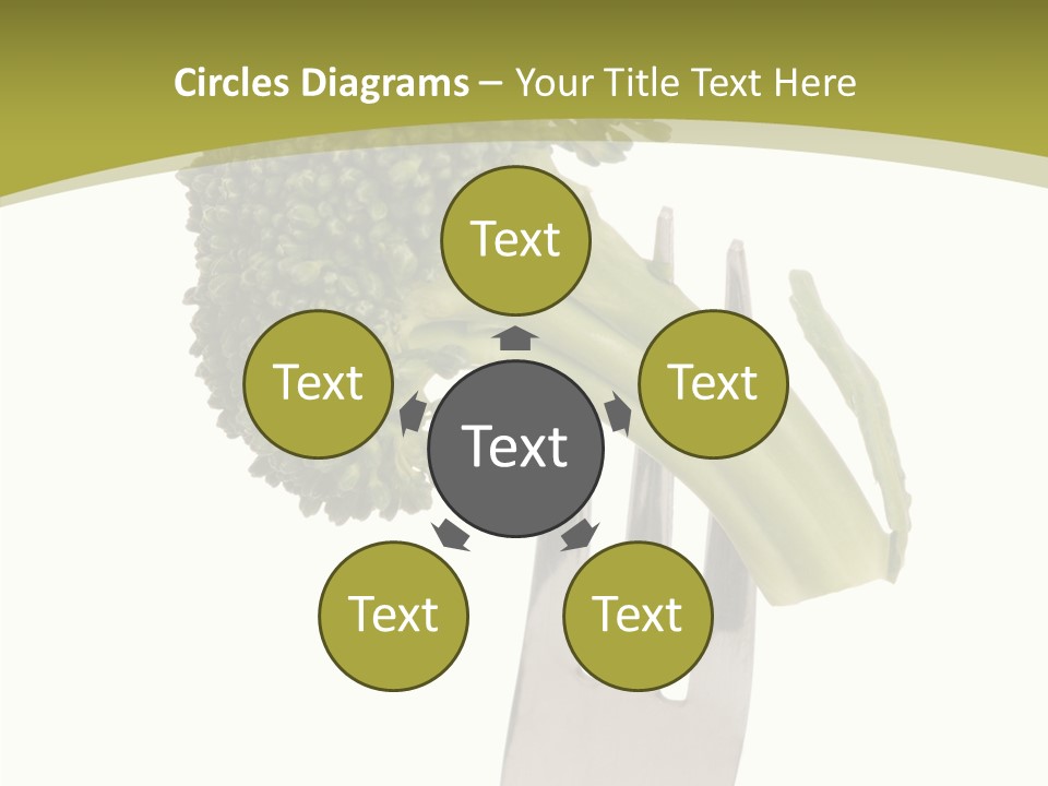 Healthy Green Food PowerPoint Template