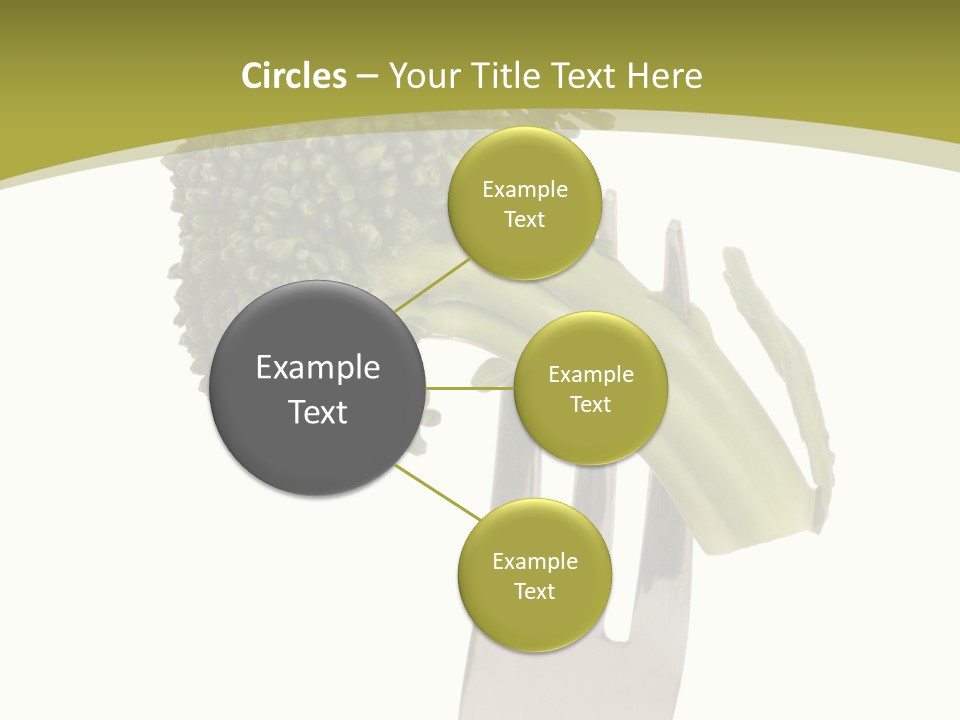 Healthy Green Food PowerPoint Template
