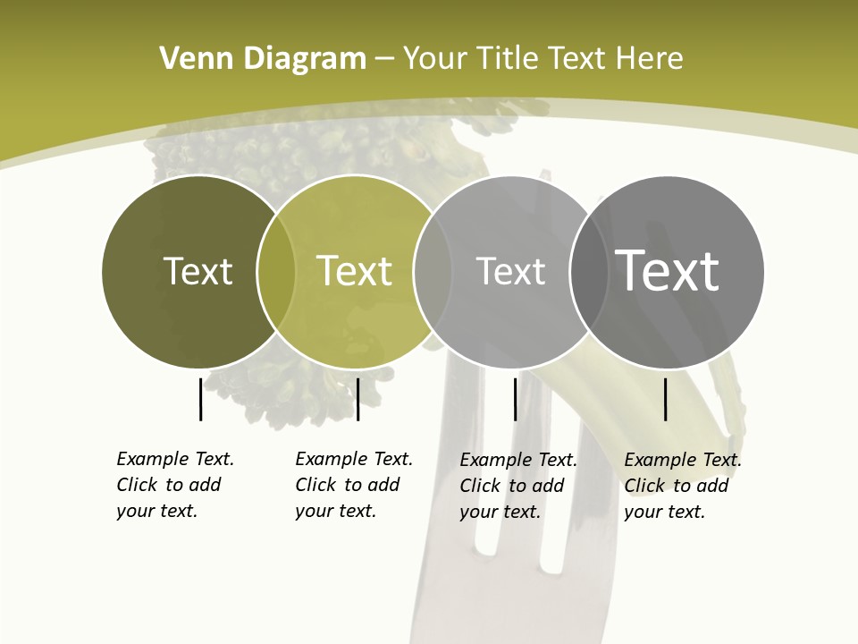 Healthy Green Food PowerPoint Template