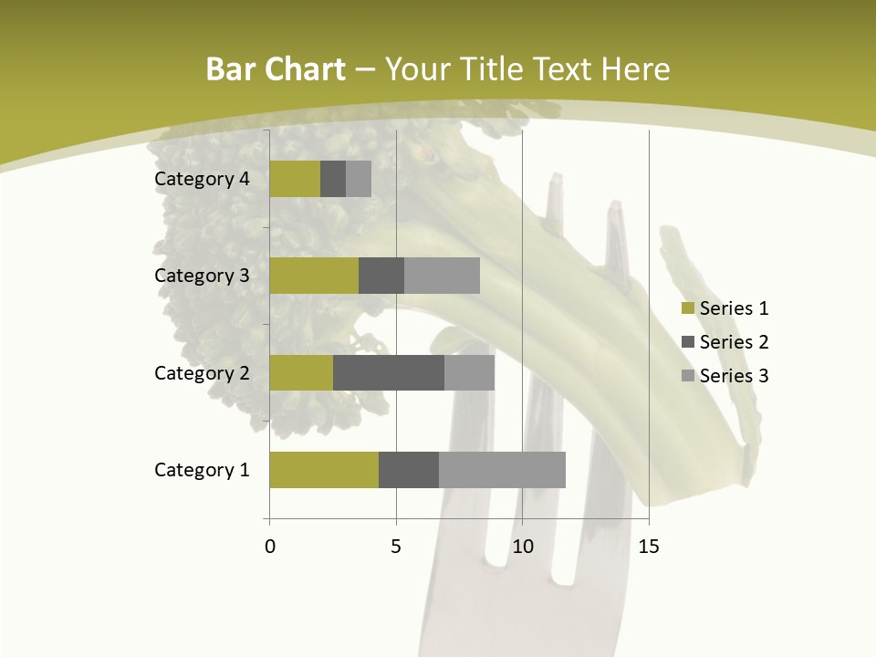 Healthy Green Food PowerPoint Template