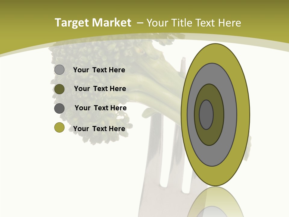 Healthy Green Food PowerPoint Template