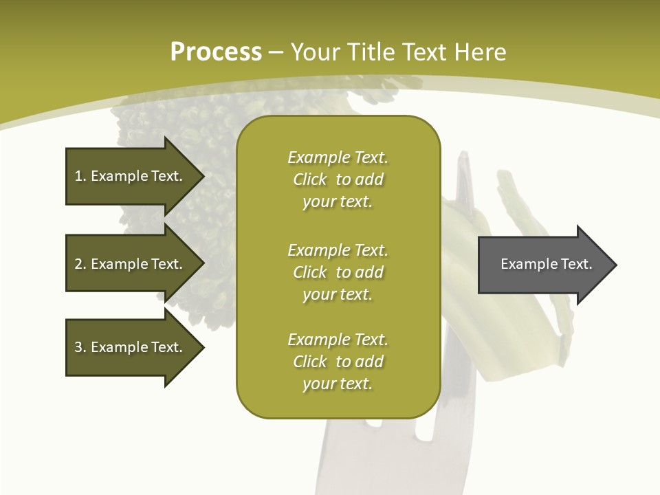 Healthy Green Food PowerPoint Template