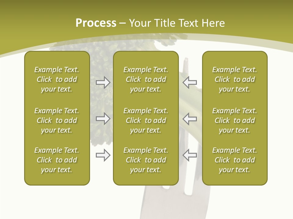 Healthy Green Food PowerPoint Template