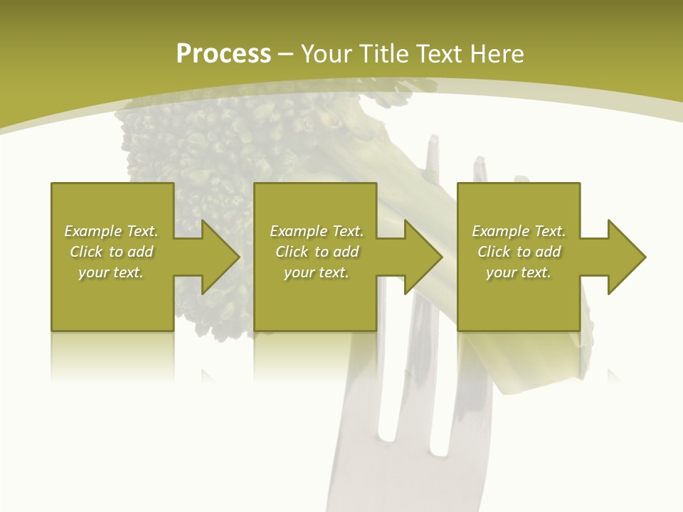 Healthy Green Food PowerPoint Template