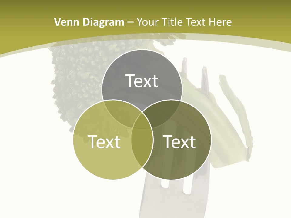 Healthy Green Food PowerPoint Template