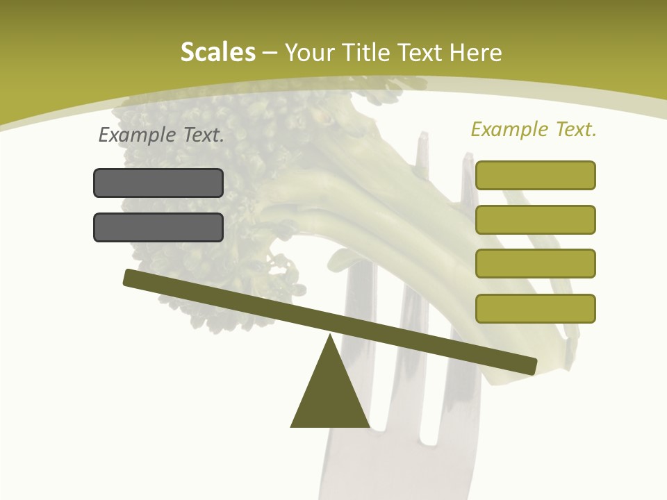Healthy Green Food PowerPoint Template