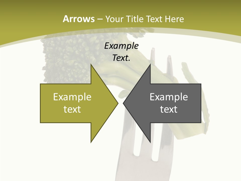 Healthy Green Food PowerPoint Template