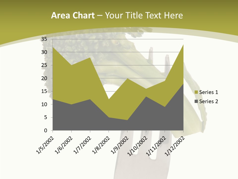 Healthy Green Food PowerPoint Template