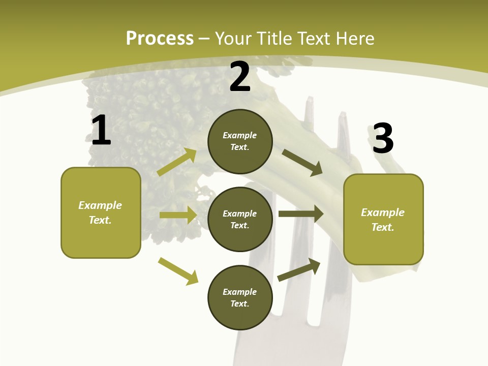 Healthy Green Food PowerPoint Template