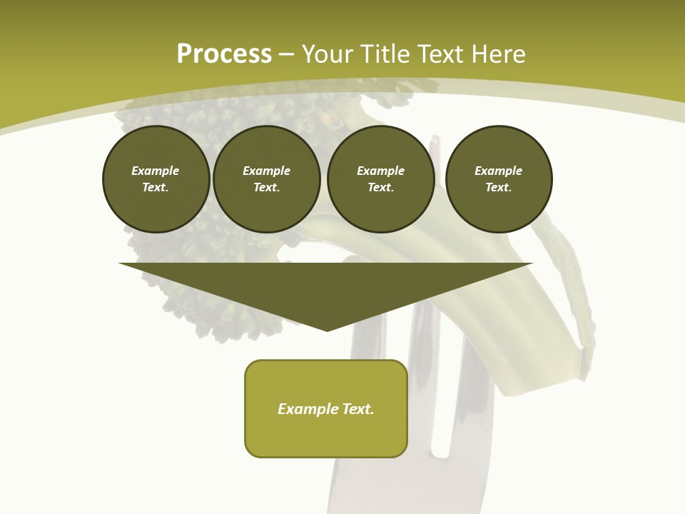 Healthy Green Food PowerPoint Template