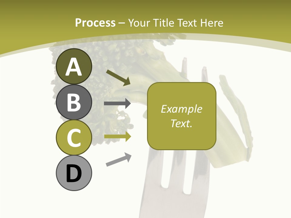 Healthy Green Food PowerPoint Template