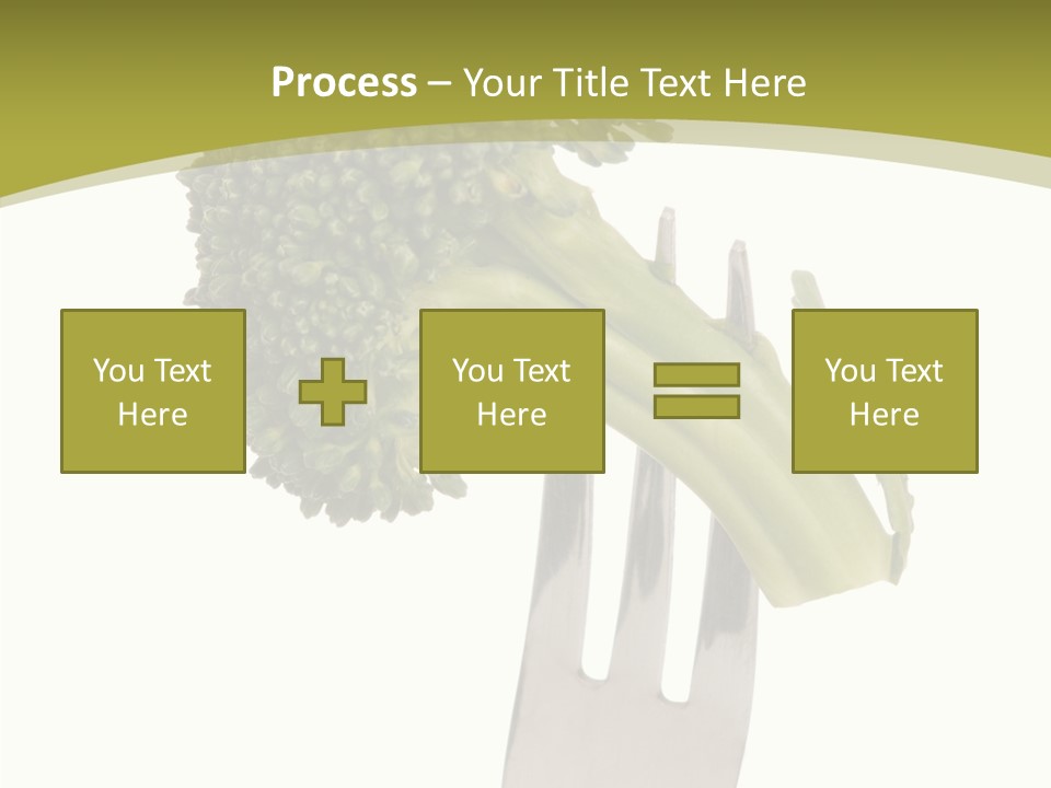 Healthy Green Food PowerPoint Template
