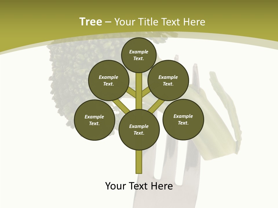 Healthy Green Food PowerPoint Template