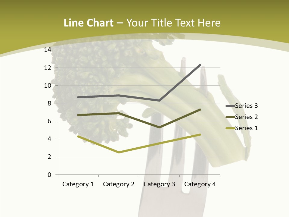 Healthy Green Food PowerPoint Template