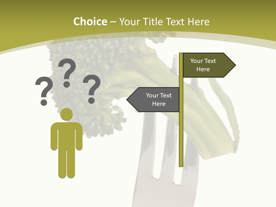 Healthy Green Food PowerPoint Template