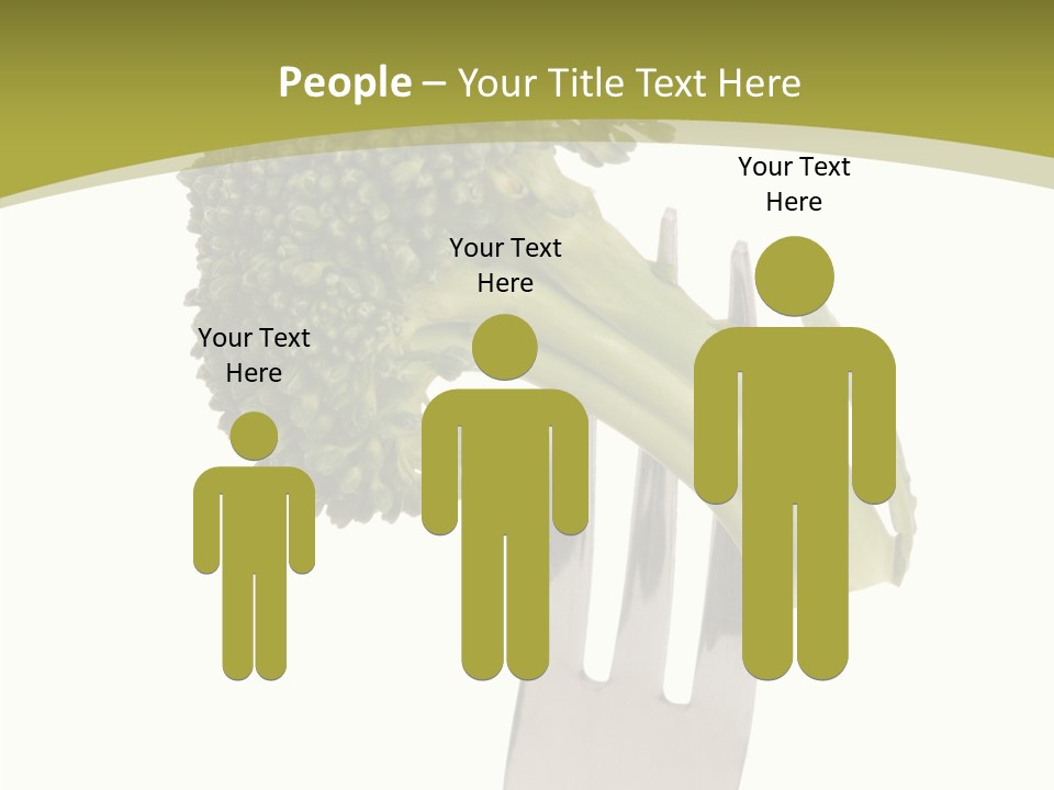 Healthy Green Food PowerPoint Template