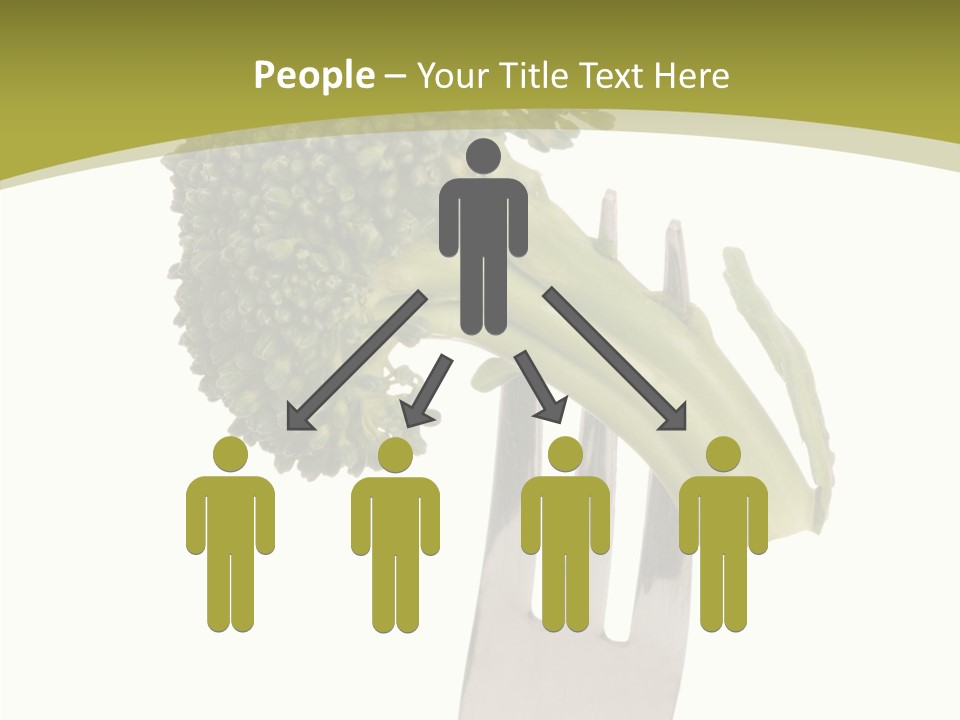 Healthy Green Food PowerPoint Template