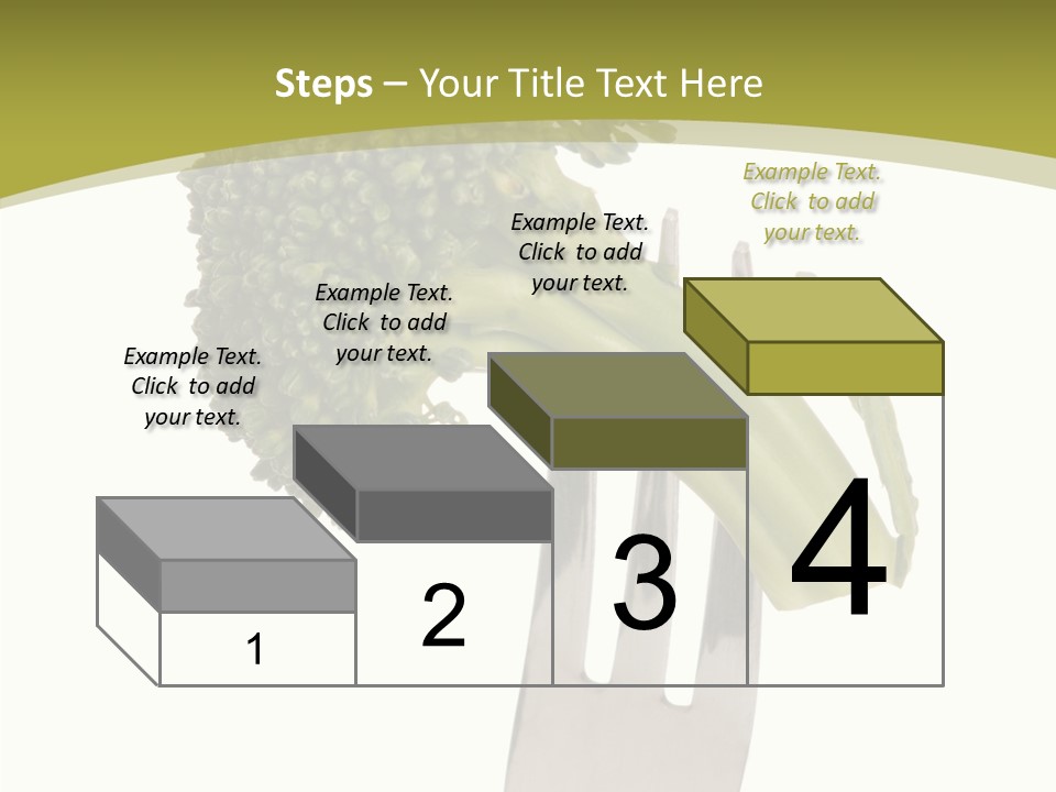 Healthy Green Food PowerPoint Template