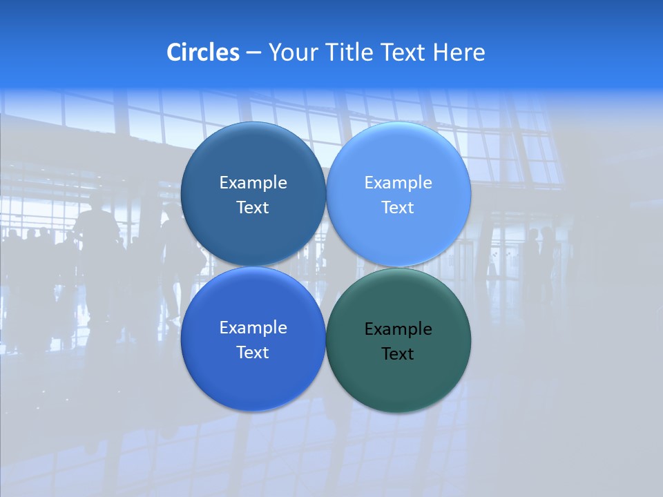 Travel Shadow Back PowerPoint Template