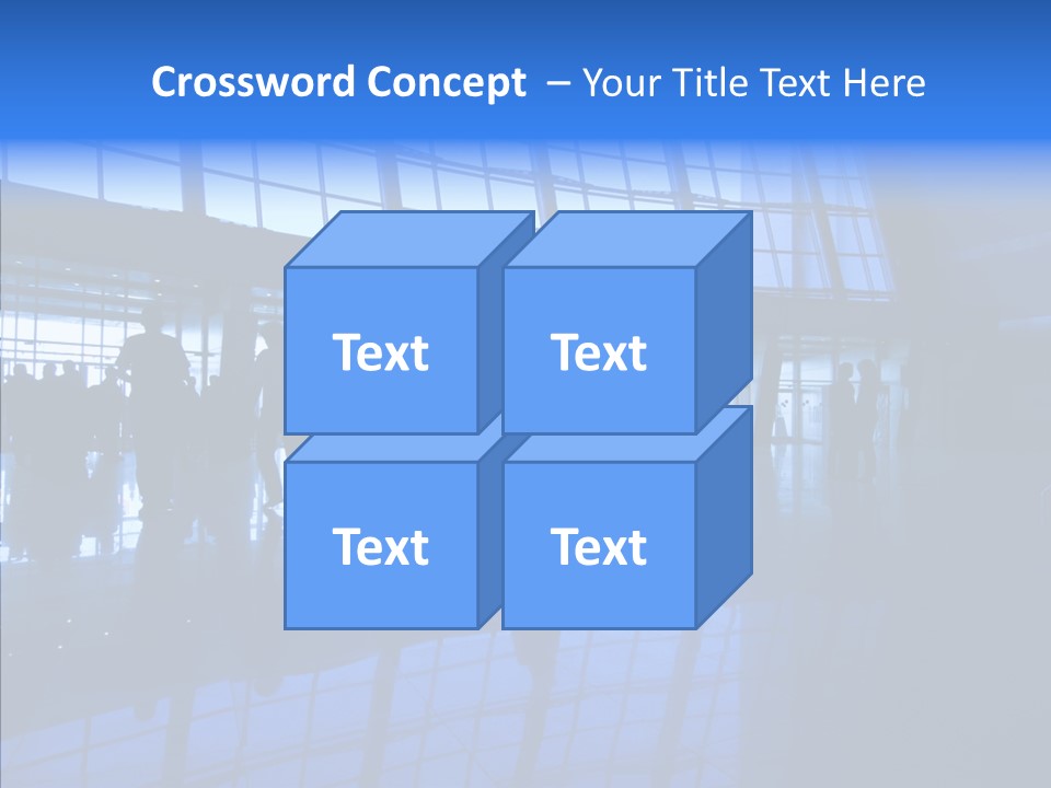 Travel Shadow Back PowerPoint Template