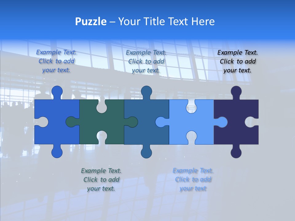 Travel Shadow Back PowerPoint Template