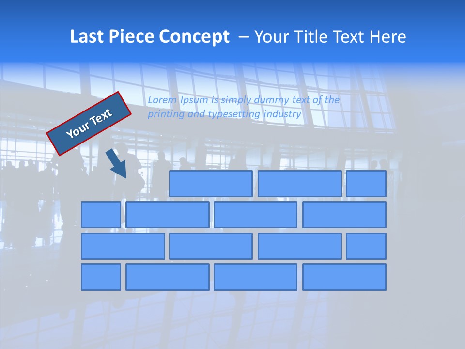 Travel Shadow Back PowerPoint Template