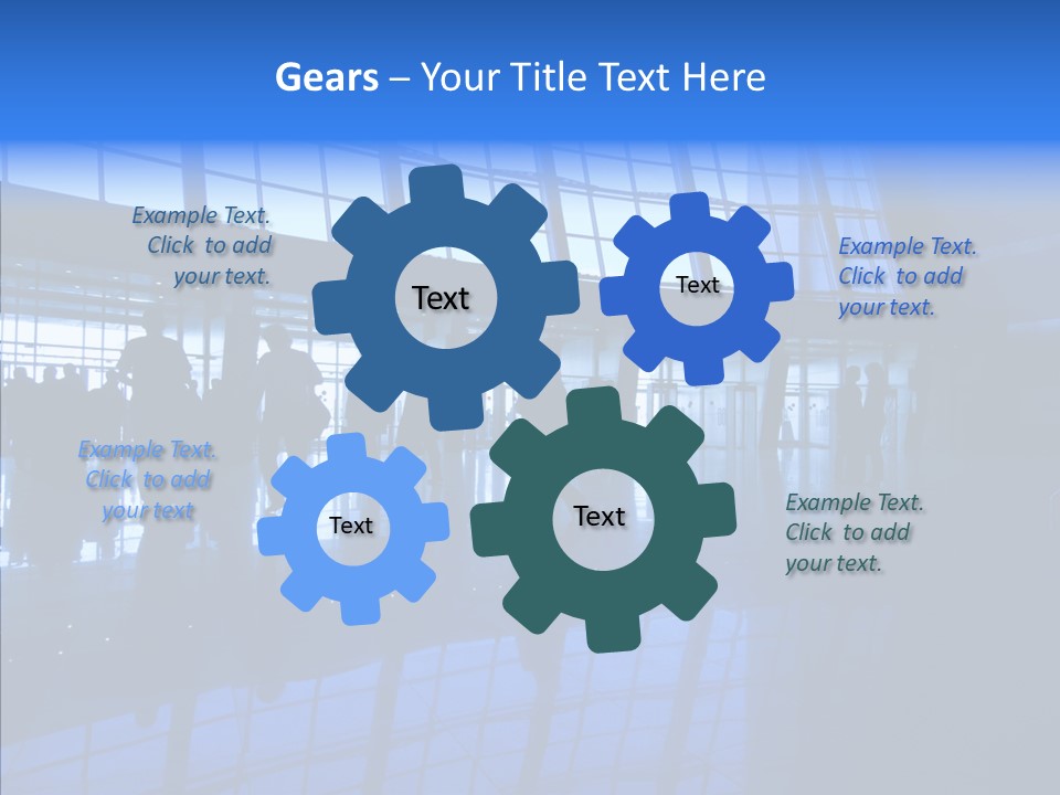 Travel Shadow Back PowerPoint Template