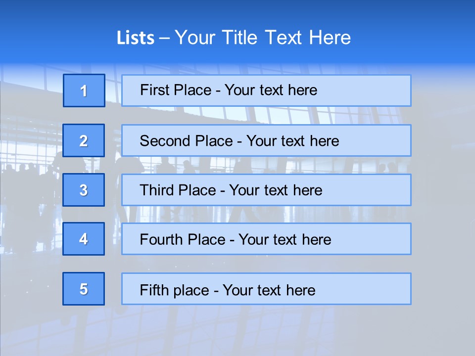 Travel Shadow Back PowerPoint Template