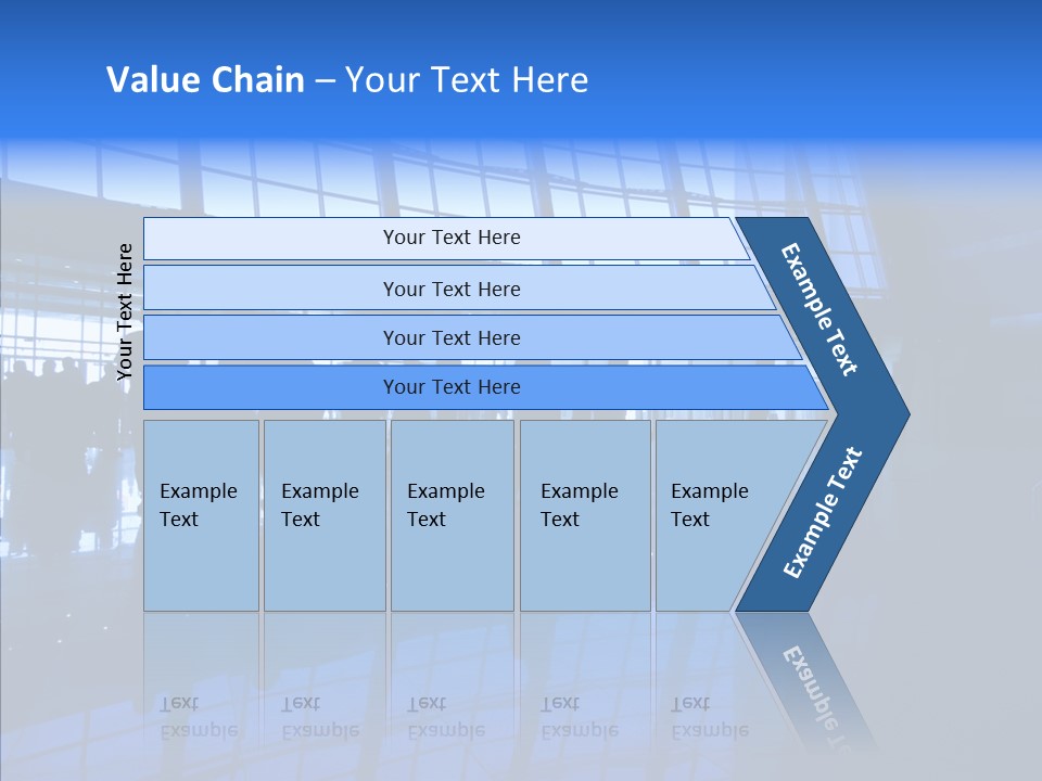 Travel Shadow Back PowerPoint Template